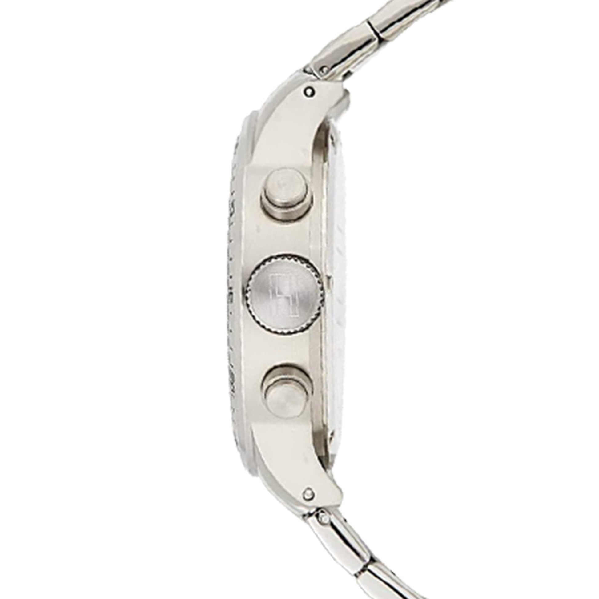 Buy Tommy Hilfiger Mens Quartz Stainless Steel Black Dial 46mm Watch - 1791805 in Pakistan