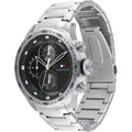 Buy Tommy Hilfiger Mens Quartz Stainless Steel Black Dial 46mm Watch - 1791805 in Pakistan