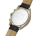 Buy Tommy Hilfiger Mens Quartz Leather Strap Black Dial 44mm Watch - 1791836 in Pakistan