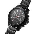 Buy Tommy Hilfiger Mens Quartz Black Stainless Steel Black Dial 44mm Watch - 1791935 in Pakistan