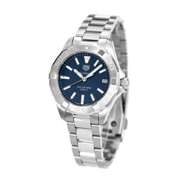 Buy Tag Heuer Aquaracer Blue Dial Silver Steel Strap Watch for Women - WBD1312.BA0740 in Pakistan