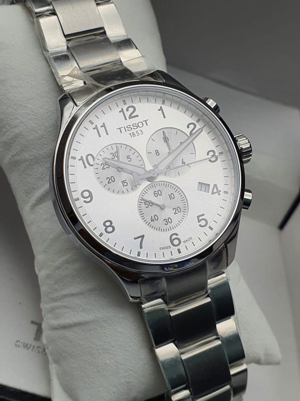 Buy Tissot Men’s Quartz Swiss Made Stainless Steel Silver Dial 45mm Watch T116.617.11.037.00 in Pakistan