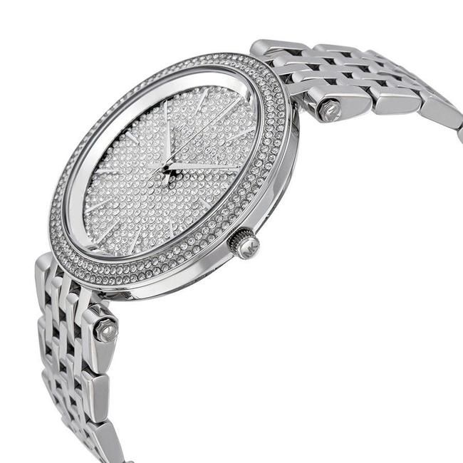 Buy Michael Kors Darci Crystal Pave Silver Dial Silver Stainless Steel Strap Ladies Watch - Mk3437 in Pakistan