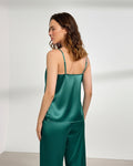 Buy Sajiero Silk Sleeveless Pj Suit - Dream Silk in Pakistan