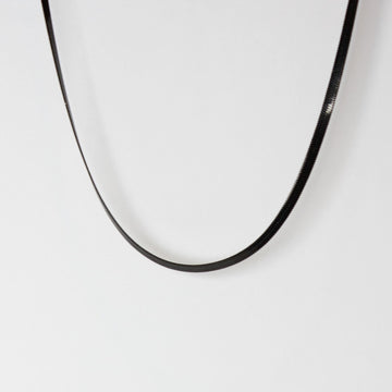Buy Flat Snake Chain Black in Pakistan