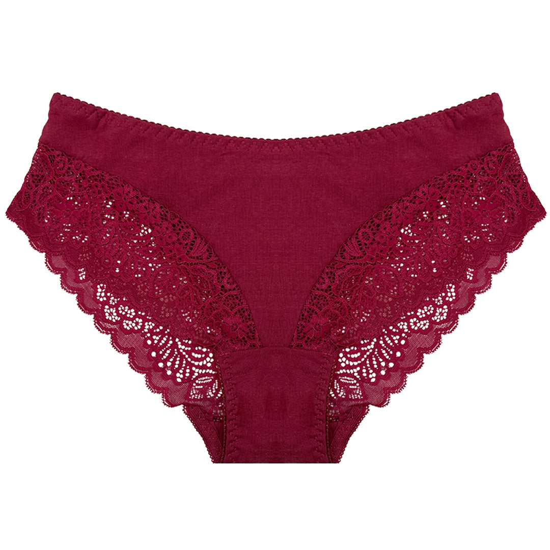 Buy Pack of 3 Briefs Panties - Lace Grace in Pakistan