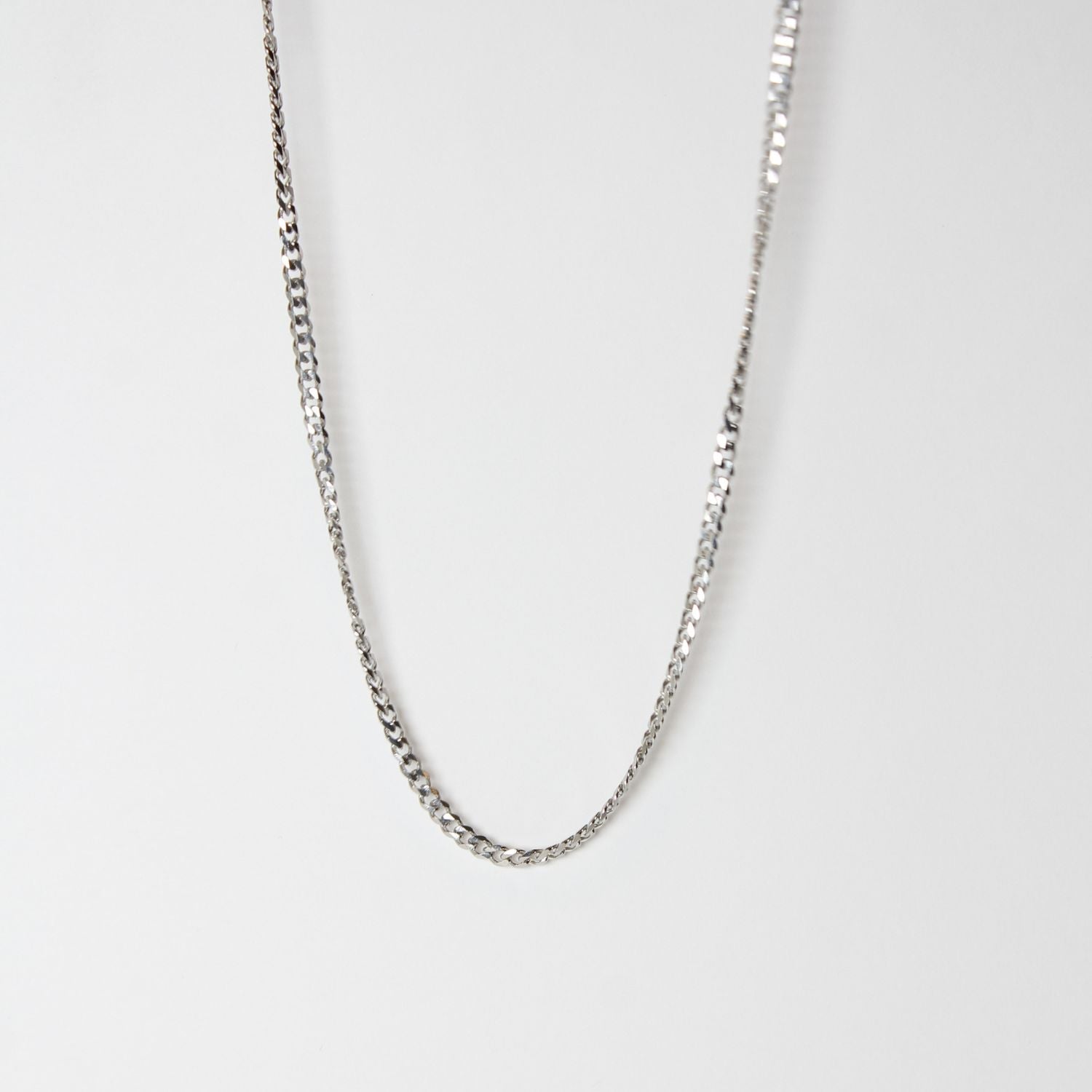 Buy Cuban Curb Link Chain Silver in Pakistan