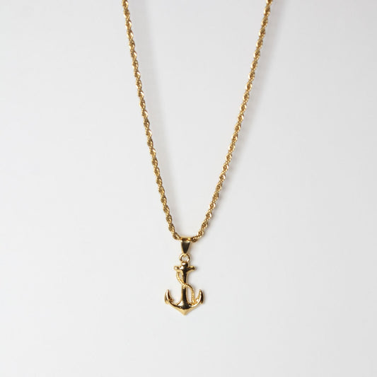 Buy Anchor Pendant Gold in Pakistan
