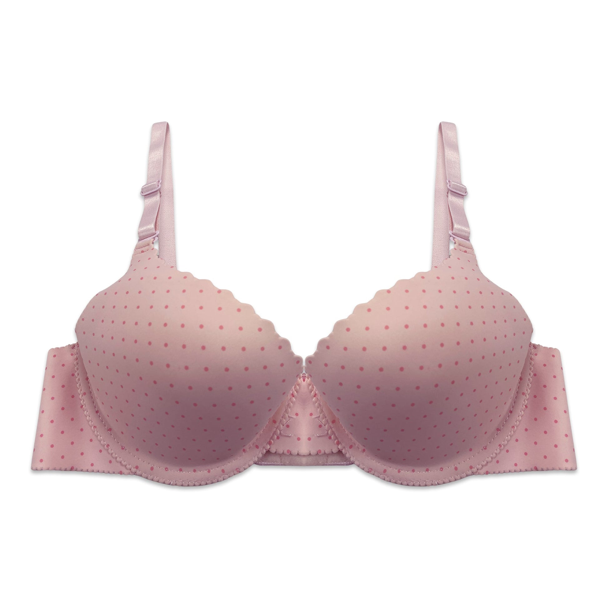 Buy Padded Bra - Pink Dot in Pakistan
