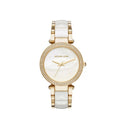 Buy Michael Kors Parker White Dial Two Tone Steel Strap Watch for Women - MK6400 in Pakistan