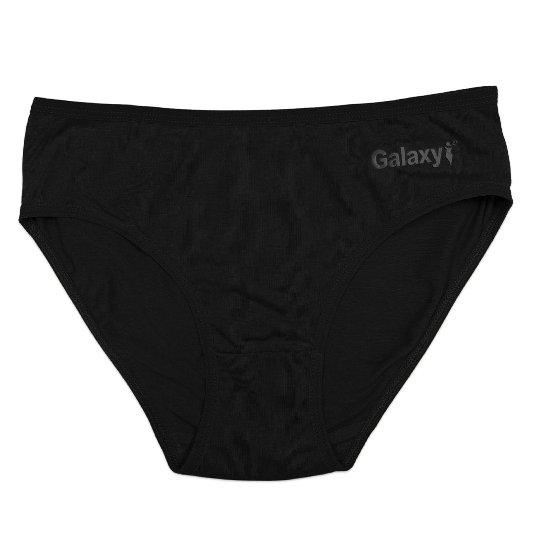 Buy Pack of 5 Briefs Panties - Galaxy Cotton in Pakistan
