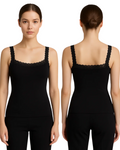 Buy Sajiero Tank Top - Lace Strap in Pakistan