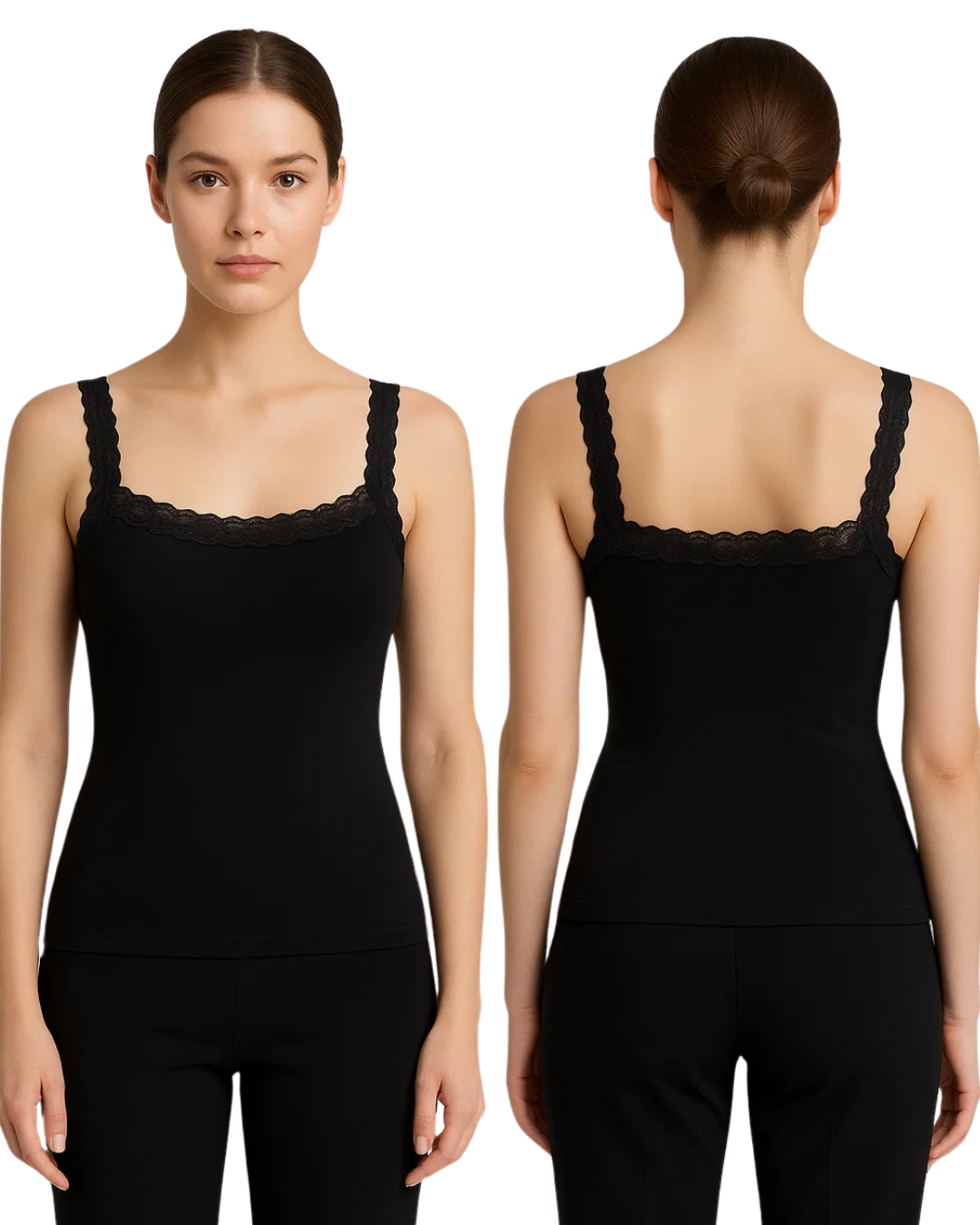 Buy Sajiero Tank Top - Lace Strap in Pakistan
