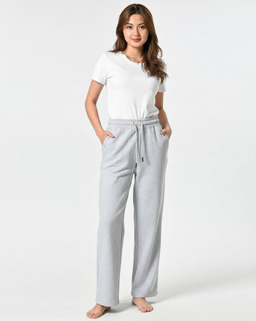 Buy Sajiero Fleece Trouser – Everyday Fit - Grey in Pakistan