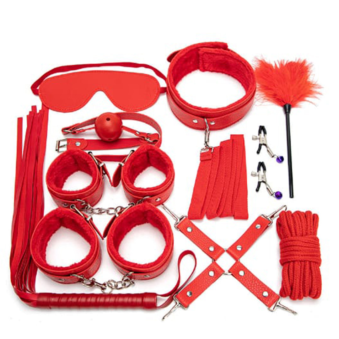 Buy Sajiero Women Faux Leather Bondage Set in Pakistan