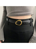 Buy SHEIN 1 Dress Ladies Design Feeling Small Asymmetrical Belt Women Retro With Skirt Thin Belt Fashionable Thin Jeans Accessories in Pakistan