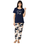 Buy Sajiero Cotton PJ Set - Blue Charm in Pakistan
