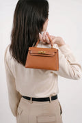 Buy ZAVO MK Iconic Handbag - Camel Brown in Pakistan