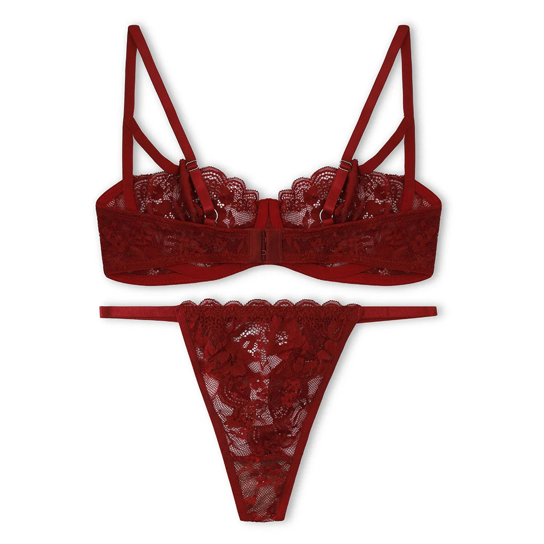 Buy Sajiero Bra Set - Ruby Allure in Pakistan