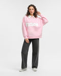 Buy Sajiero Fleece Polo Style Sweatshirt - FUSION - Pink in Pakistan
