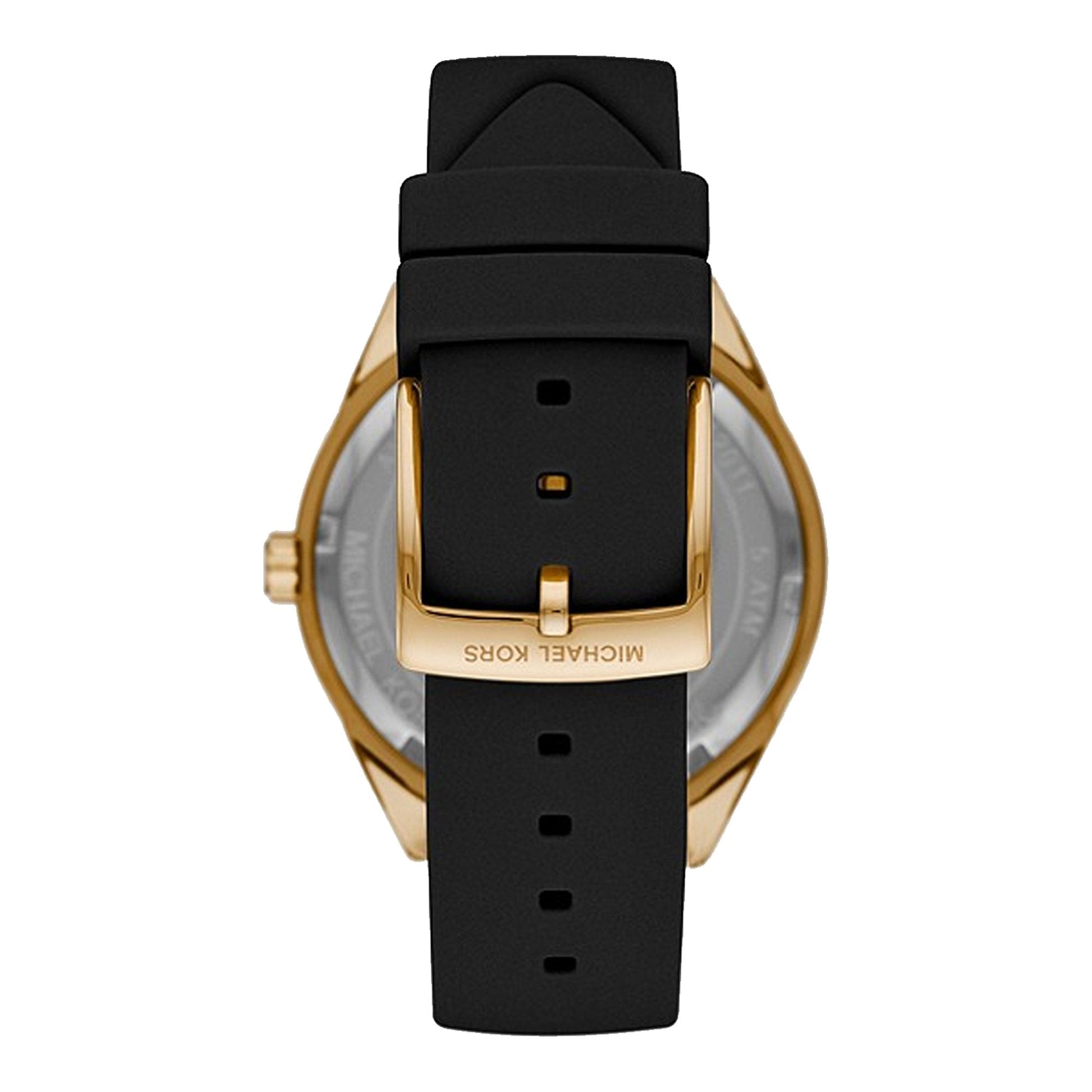 Buy Michael Kors Womens Quartz Silicone Strap Black Dial 40mm Watch - Mk6944 in Pakistan