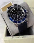 Buy Michael Kors Mens Quartz Black Silicone Strap Black Dial 45mm Watch - Mk8365 in Pakistan