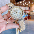 Buy Michael Kors Parker Chronograph Champagne Gold Dial Gold Steel Strap Ladies Watch - Mk5632 in Pakistan