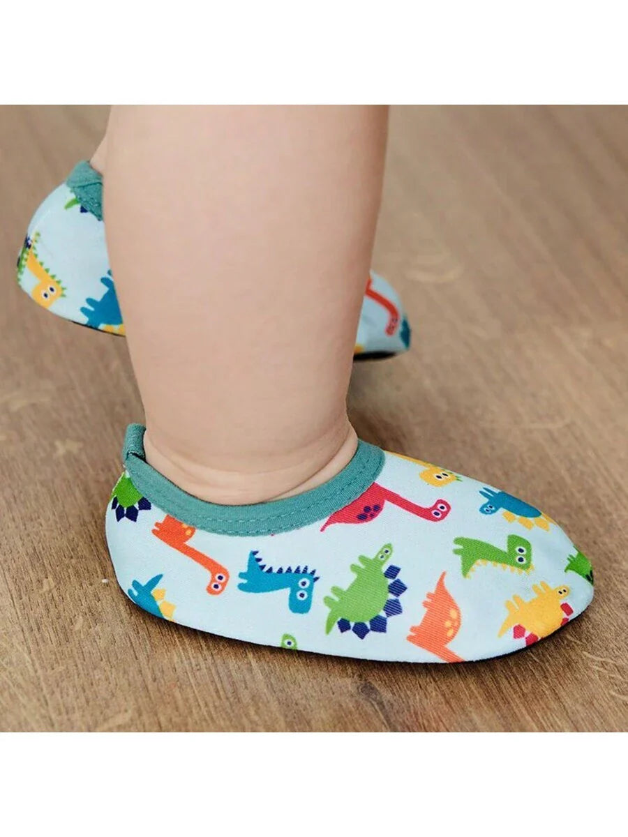 Buy 1pair Baby Girls' & Boys' Cartoon Pattern Anti-Slip Soft Sole Indoor Slipper Socks in Pakistan