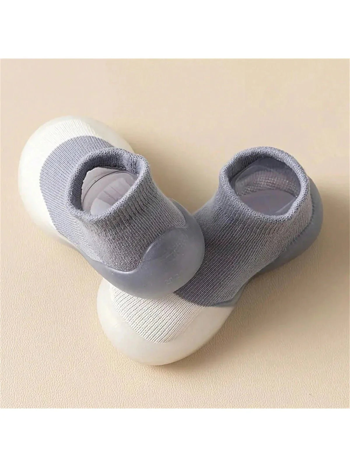 Buy SHEIN 1pair Infant Toddler Soft-sole Anti-slip Breathable Floor Socks With Shoe Shape Design For Autumn & Winter, Indoor in Pakistan