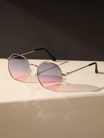 Buy SHEIN 1pair Women Geometric Frame Fashion Glasses For Daily Life in Pakistan