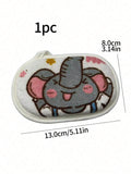 Buy SHEIN 1pc Baby Bath Sponge Ball, Cartoon Bath Towel For Newborn, Random Color in Pakistan