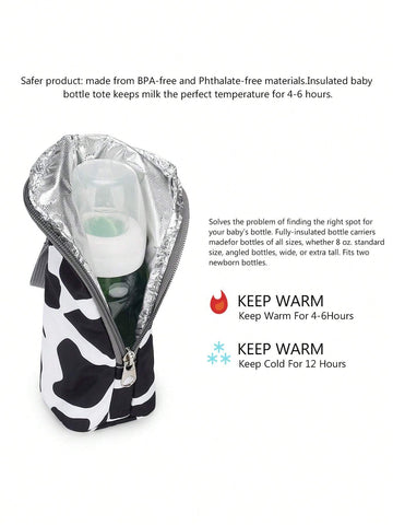 Buy SHEIN 1pc Baby Bottle Insulation Bag, Suitable For Daily Outdoor Use And Traveling in Pakistan