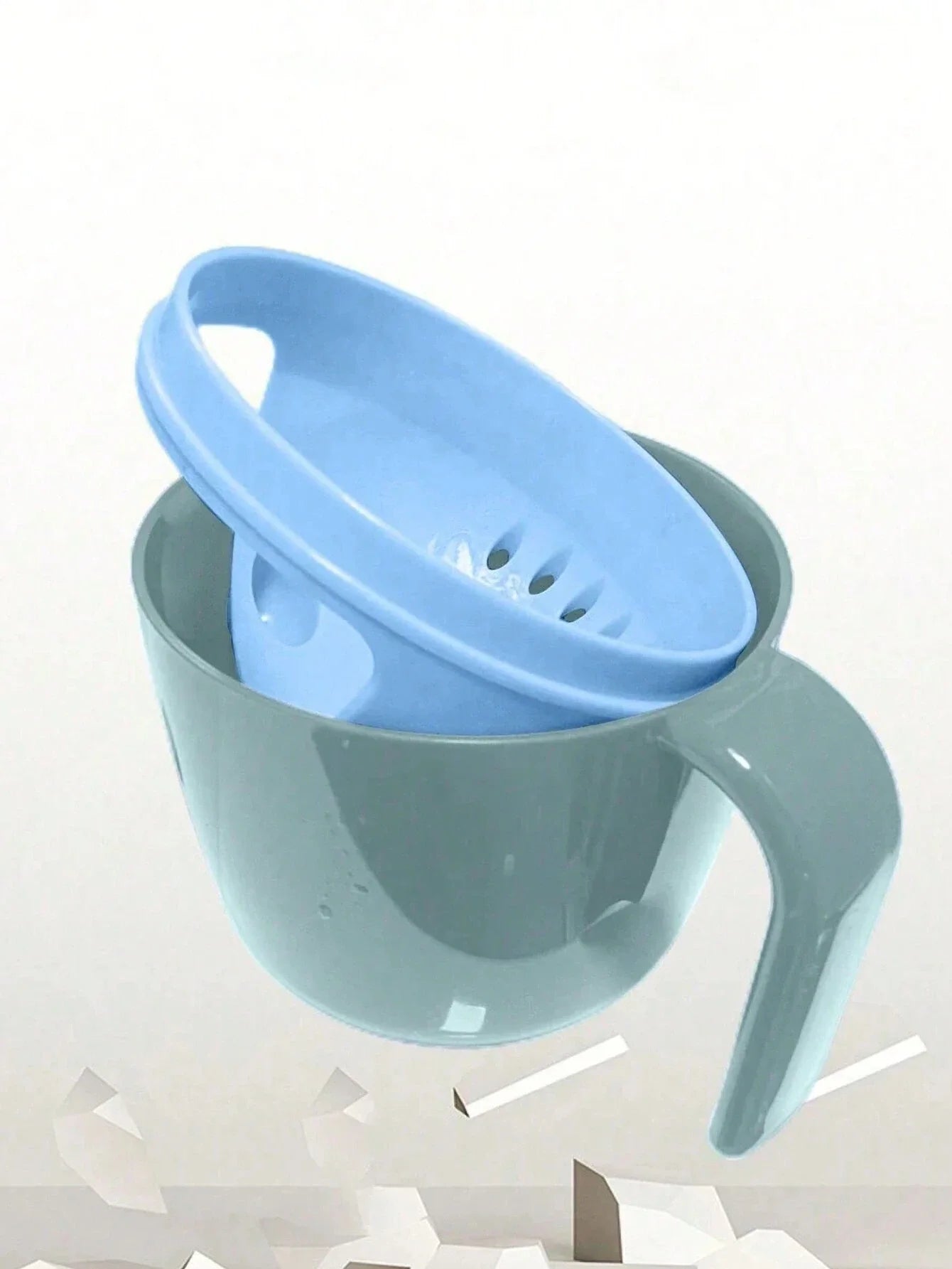 Buy SHEIN 1pc Bear Shaped Baby Shampoo Cup Shower Rinser Bathing Gargle Cup in Pakistan