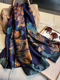 Buy SHEIN 1pc Floral Printed Sun Protective Scarf For Women in Pakistan