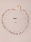 Buy SHEIN 1pc Imitation Faux Pearl Women Choker Necklace in Pakistan