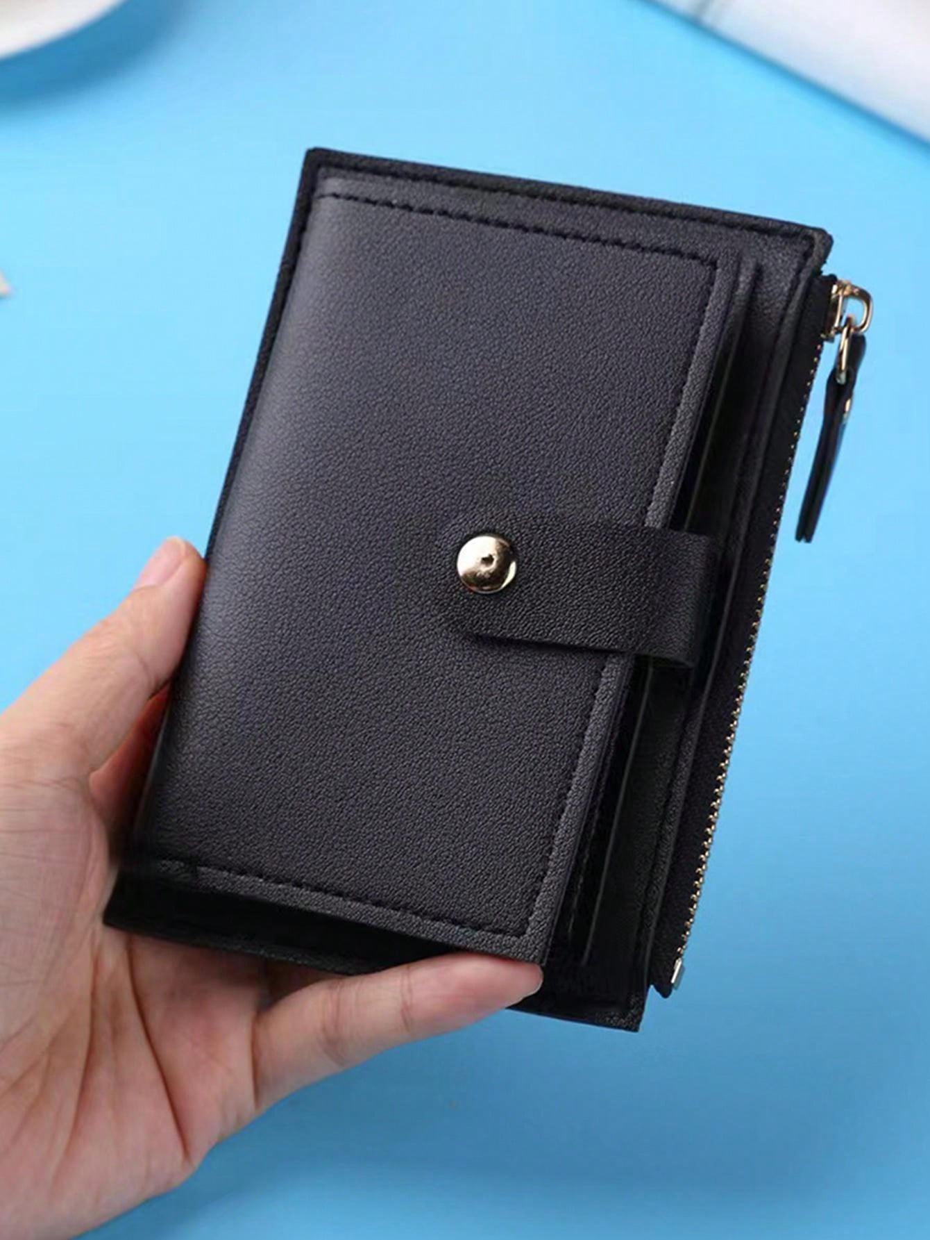 Buy SHEIN 1pc Leather Card Holder Coin Purse in Pakistan