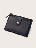 Buy SHEIN 1pc Leather Card Holder Coin Purse in Pakistan