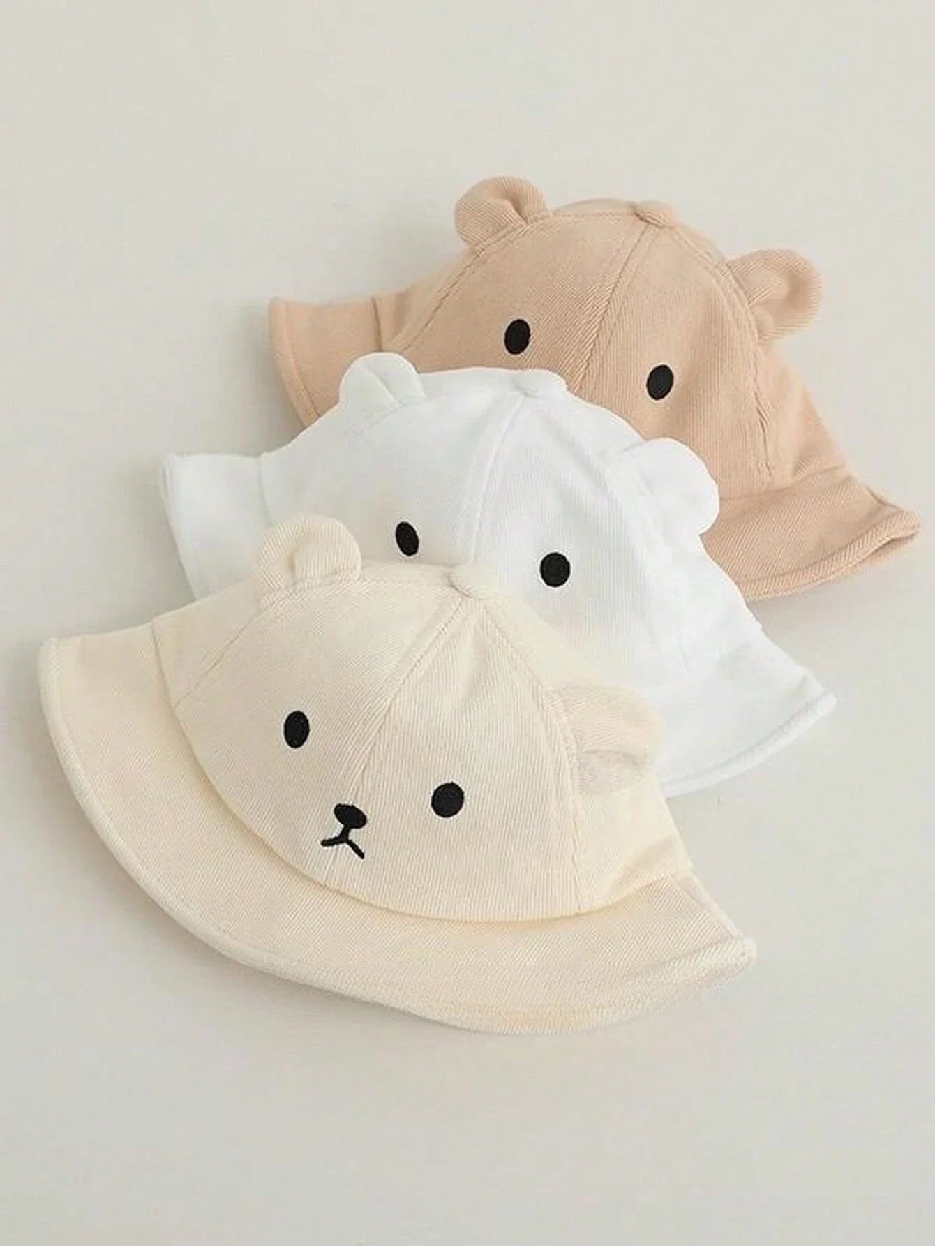 Buy SHEIN 1pc Mesh Sun Hat With Cute Bear Pattern For Toddler Kids, Breathable & Suitable For Spring/Summer in Pakistan