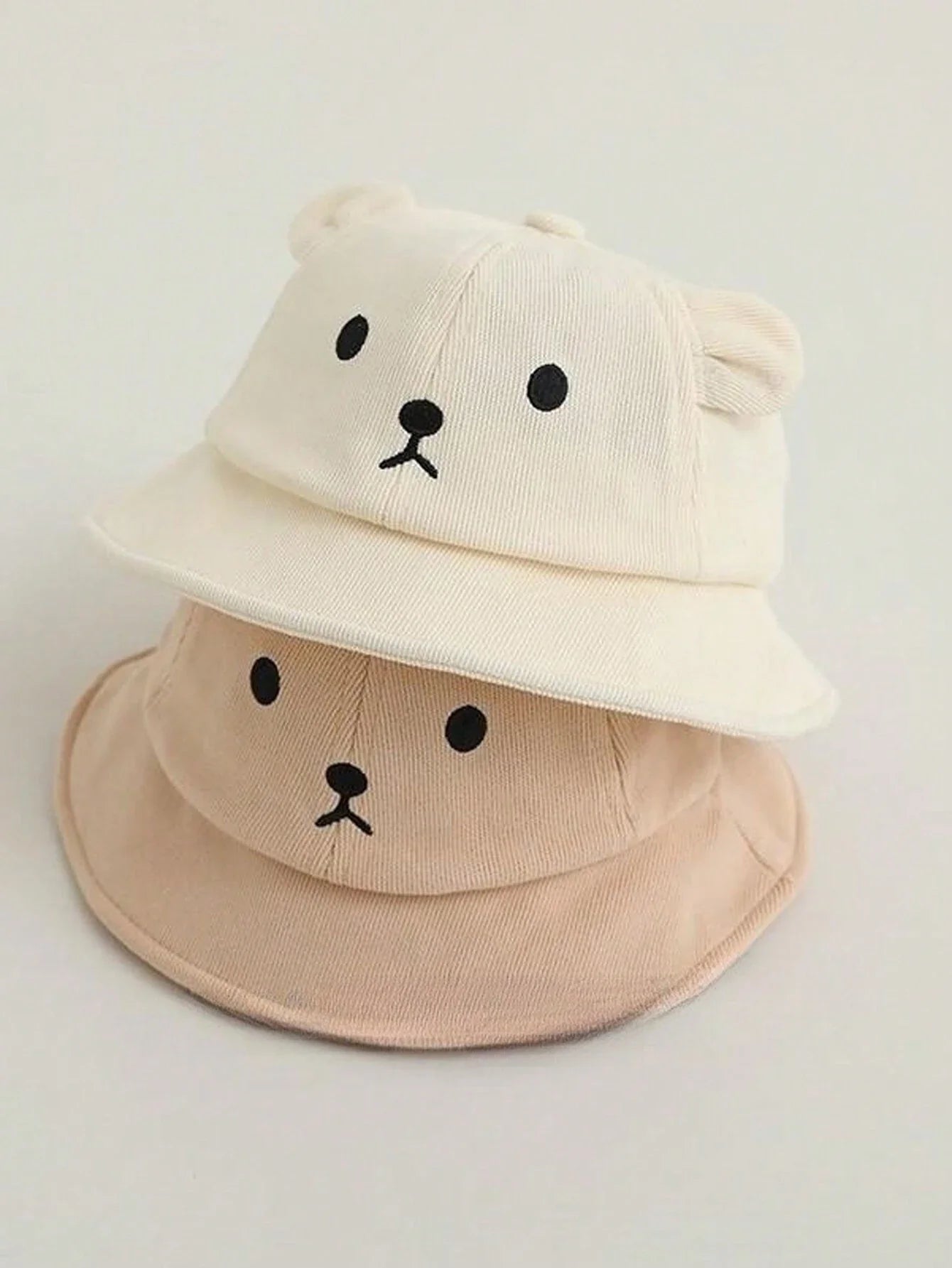 Buy SHEIN 1pc Mesh Sun Hat With Cute Bear Pattern For Toddler Kids, Breathable & Suitable For Spring/Summer in Pakistan