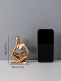 Buy SHEIN Resin Abstract Figure Reading Decorative Desk Ornament in Pakistan