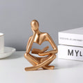 Buy SHEIN Resin Abstract Figure Reading Decorative Desk Ornament in Pakistan