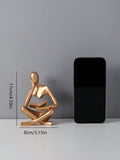 Buy SHEIN Resin Abstract Figure Reading Decorative Desk Ornament in Pakistan