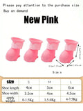 Buy SHEIN 1pc Pet Dog Rain Boots Spring Waterproof & Warm Shoes For Pet Paws, Slip-Resistant, Durable, Outdoors, Anti-Scratch For Nails And Cats in Pakistan