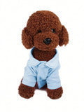 Buy SHEIN 1pc Pet Pajamas Knitted Clothes For Small Dogs, Chihuahua, Teddy, Pomeranian, With Cute Cup Print in Pakistan