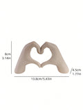 Buy SHEIN Resin Heart Gesture Decorative Ornament in Pakistan