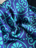 Buy SHEIN 1pc Silk-Like Pattern Printed Women's Scarf, Versatile Fashionable Shawl Perfect For Outdoor Beach And Sun Protection in Pakistan