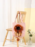 Buy SHEIN 1pc Small Lion Shaped Single-Shoulder Pet Carrier For Small Cats And Dogs With Head Out Design in Pakistan