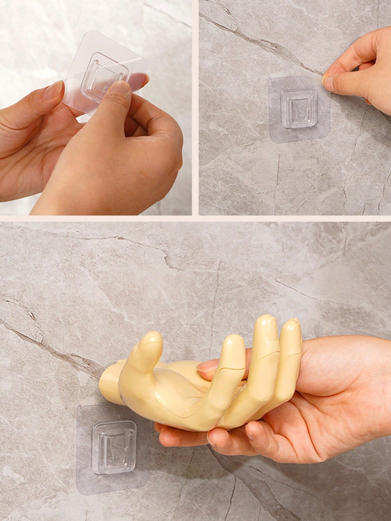 Buy SHEIN Solid Hand Design Wall Hook in Pakistan