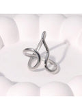 Buy SHEIN 1pc Stainless Steel Gold Color Ring Colorfast Popular Party Personalized Exaggerated Charms Jewelry Women in Pakistan