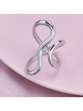 Buy SHEIN 1pc Stainless Steel Gold Color Ring Colorfast Popular Party Personalized Exaggerated Charms Jewelry Women in Pakistan